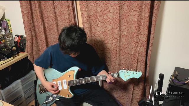 Novo guitar SerusJ Unboxing + Review + Demo смотреть онлайн