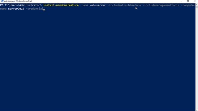 Basic PowerShell Pt15 Install-Feature Tutorial смотреть онлайн