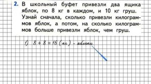 Страница 86 Задание 2 – Математика 1 класс (Моро) Часть 2