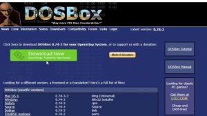 Как запустить игры на DOSBox?