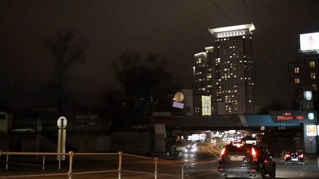 Проекционная реклама. Москва, Русаковская 25, 27. slader.ru