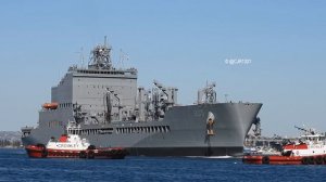 USNS John Lewis (T-AO-205) Inbound - February 4, 2022 - San Diego