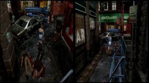 Параллельное сравнение Resident Evil 3 Nemesis (Dreamcast vs Gamecube)