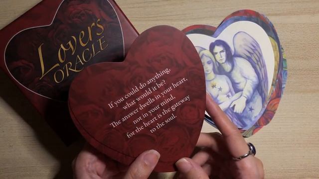 LOVERS ORACLE - Full flip-through: back & front (messages) of the cards.???Happy Valentine's Day! смотреть онлайн