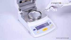 Процесс измерения влажности сыпучих веществ