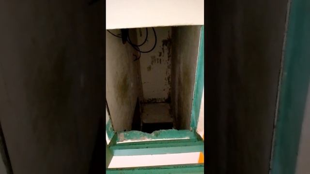 Вода в подъезде! Лифт УКМ с громким движком и залипшей кнопкой диспетчера. #лифт #кмз #млм #укм . смотреть онлайн