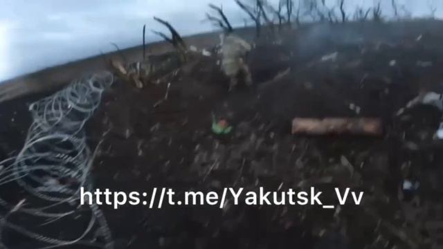 Архивные кадры штурма позиций ВСУ бойцами 39-мотострелковой бригада (Шторм)