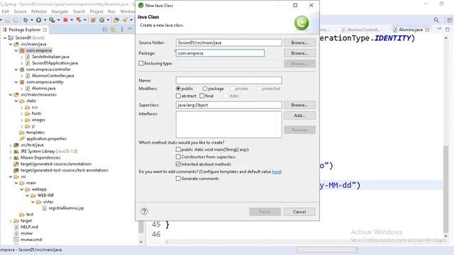 03 Cómo registrar en una tabla de MYSQL con JPA (Java Persistence API) смотреть онлайн