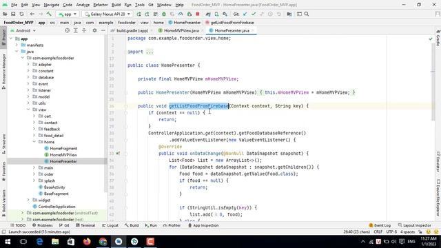 [Đồ án tốt nghiệp Android] - Food Order Basic App - MVP (Model - View - Presenter) смотреть онлайн