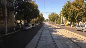 Едем на трамвае №3 по восстановленному пути | Трамвай Таганрога