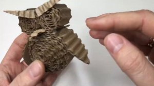 |Игрушка из картона своими руками| Поделки из картона| Сова|