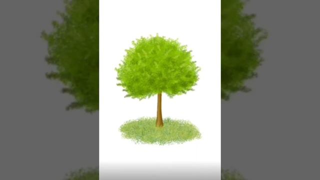 Me learning to draw a tree using penup at 2x