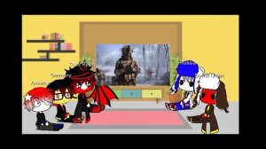 Gacha Club Countryhuman react to Battlefield 2042 Portal Trailer ?
