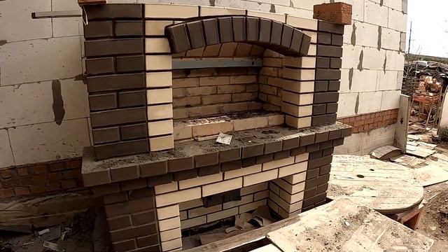 МАНГАЛ и ПЕЧЬ из кирпича. Мечты сбываются. #печь смотреть онлайн