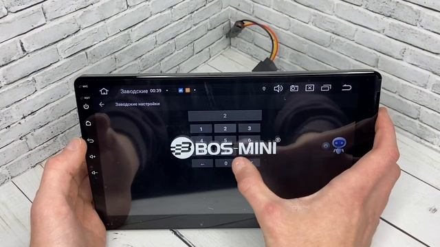 Обзор магнитолы A6 BOS-MINI 4 на 64