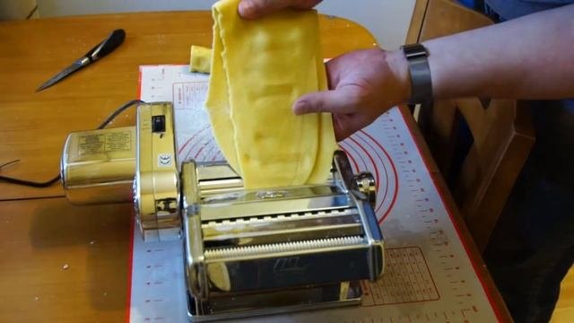 Приготовление классической пасты (Marcato Classic Atlas)