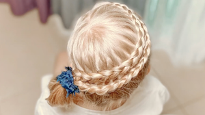 Прическа в школу за 5 минут _ Косы в школу