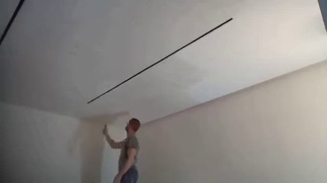 Удобная покраска потолка.Все этапы для покраски потолка.