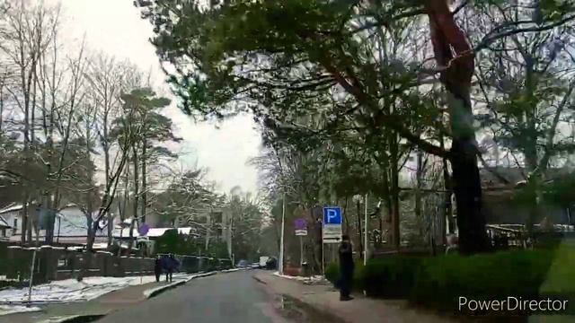 Путешествие в Светлогорск, январь 2021 года, на машине обзор города. Татьяна Таранцова.