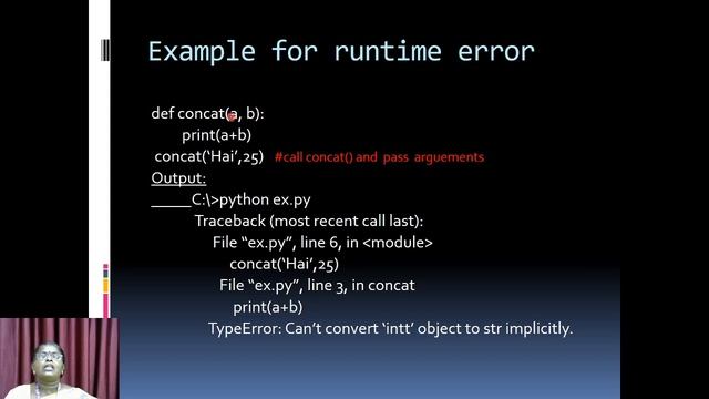 Exceptions - Introduction | Python Programming | V.H.N.S.N.College (Autonomous) смотреть онлайн