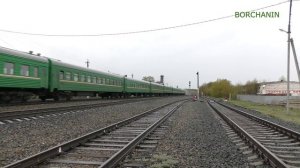 [ОРЕНБУРГ] 2ТЭ10У-0437 С "БИШКЕКОМ" ПО СТ. НЕПРИК / 2TE10U LOCO 5D49