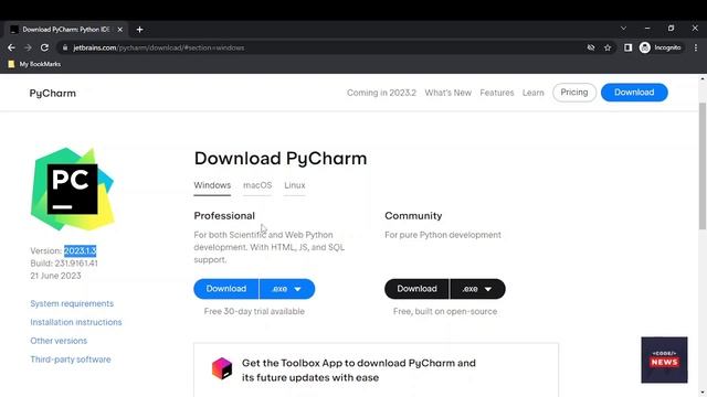 How to Install PyCharm | Python for beginners | Python full course | Python Tutorial | Learn Python