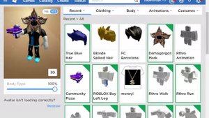 КАК ПОМЕНЯТЬ АВАТАР В ROBLOX