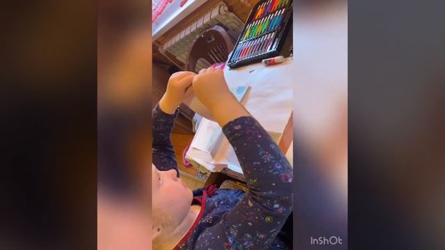 Рисование с элементами аппликации «Хатка бобра» смотреть онлайн