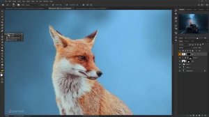 Glowing Fox Photo Manipulation Photoshop Tutorial