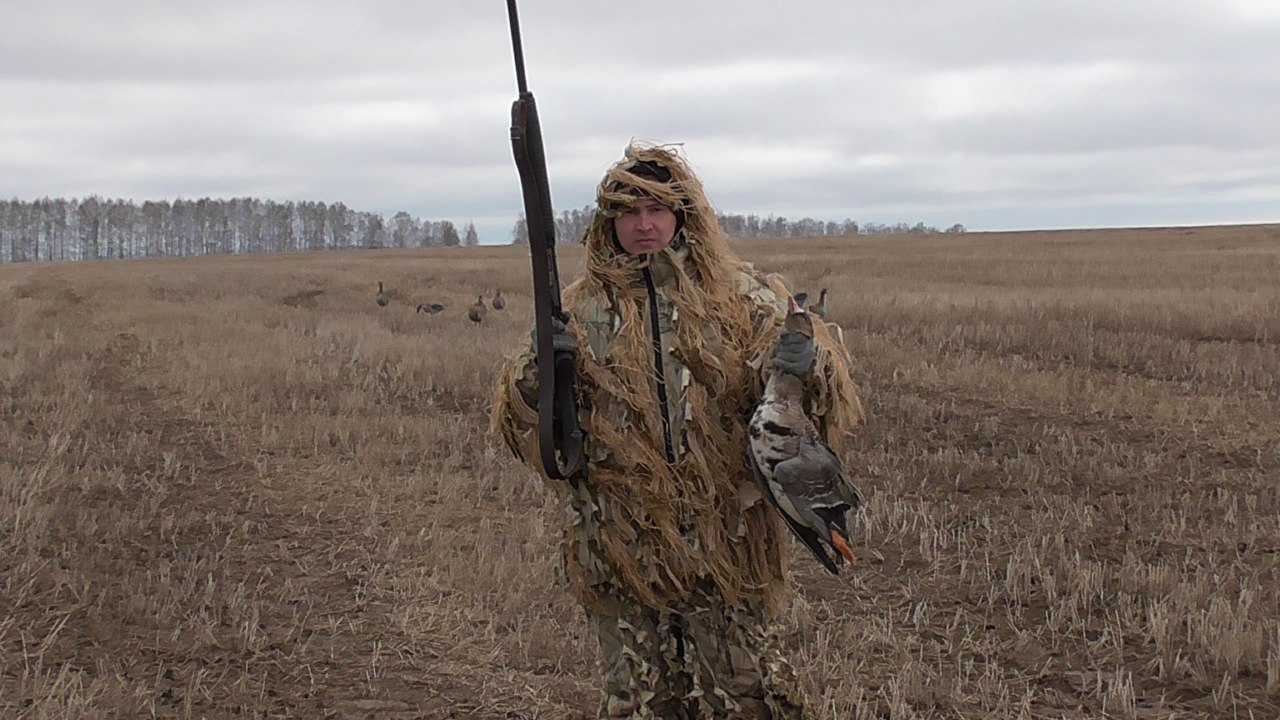 Охота на гусей в Марий Эл весной 2015.mp4 смотреть онлайн