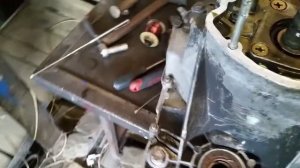 разборка КПП 2110 ,вибрация под нагрузкой ч1