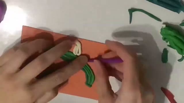 Лепка для 1 класса. Декорирование букв. Буква "У".