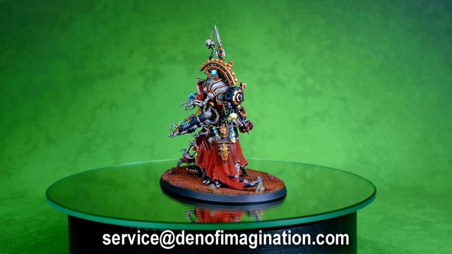 BELISARIUS CAWL - LVL 5 MINIATURE SHOWCASE 4K смотреть онлайн