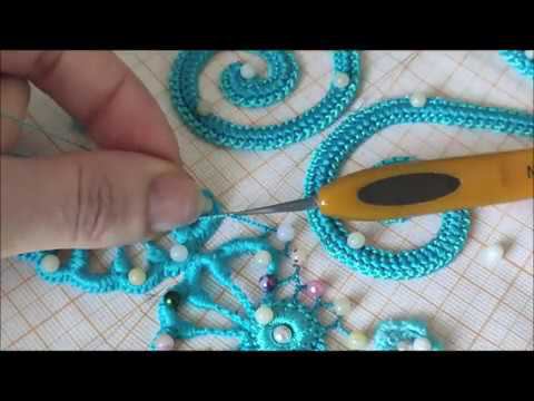 Сборка сеточкой. Часть 2. Сеточка по дуге. смотреть онлайн