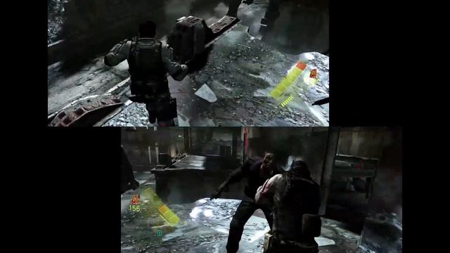 RESIDENT EVIL 6 Gameplay - Chris Story - Chapter 2 | 2 Player Split Screen | No Commentary