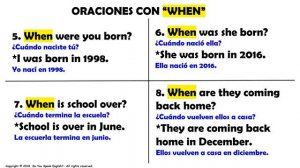 Clase #141 / Palabras Interrogativas con "WH" en inglés. / "WH" Question Words