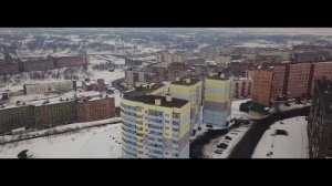 Талнах с высоты.