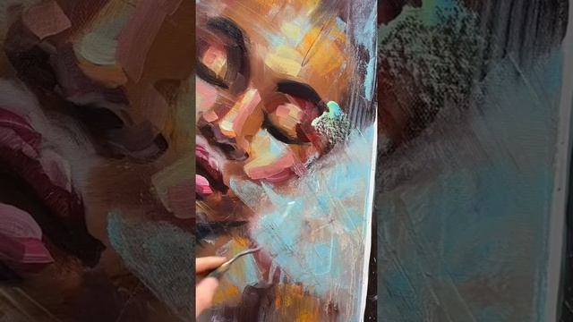 Как написать абстрактный портрет негритянки смотреть онлайн