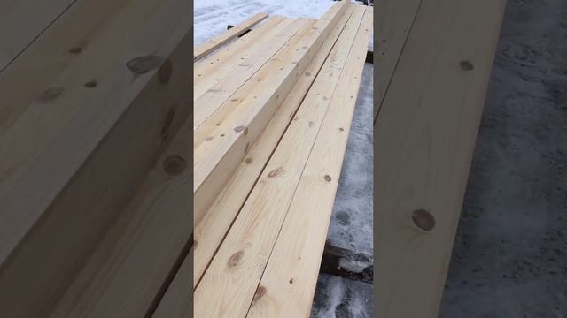 Пиломатериал. Доска 50 на 150 смотреть онлайн