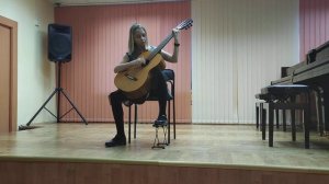 Белинова Алена, "Испанская зарисовка" из сюиты "Вокруг света" Л. Иванова