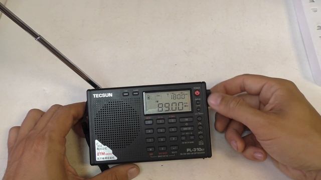 Слушай радио на новом уровне - приемник с цифровой обработкой и шумоподавлением TECSUN PL-310et. смотреть онлайн