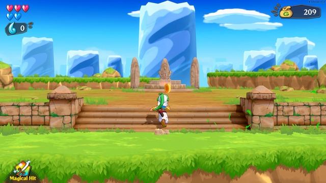 Wonder Boy: Asha in monster world GamePlay 4K смотреть онлайн