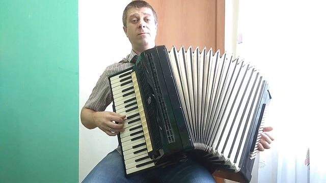 Одинокая гармонь на аккордеоне! Эту песню знают все смотреть онлайн
