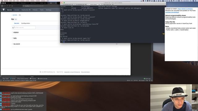 Securing application secrets with HashiCorp Vault – Network programmability stream 31