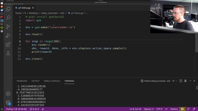 Reinforcement Learning with Stable Baselines 3 - Introduction (P.1)