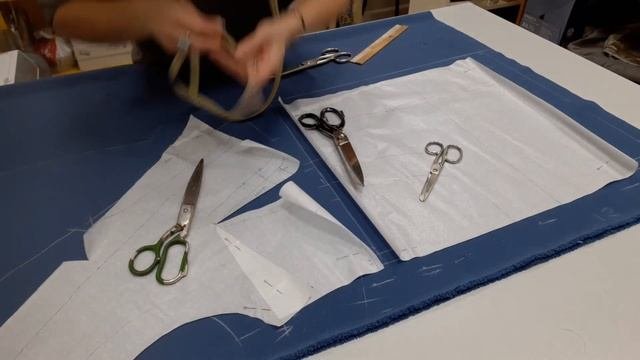 С чего началось голубое платье-жилет .Как я готовлюсь к примерке. #индивидуальныйпошив  #пошивплать