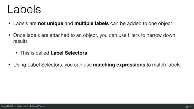 Kubernetes Labels | Kubernetes Tutorial