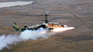 Боевая работа экипажей  К - 52 «Аллигатор»