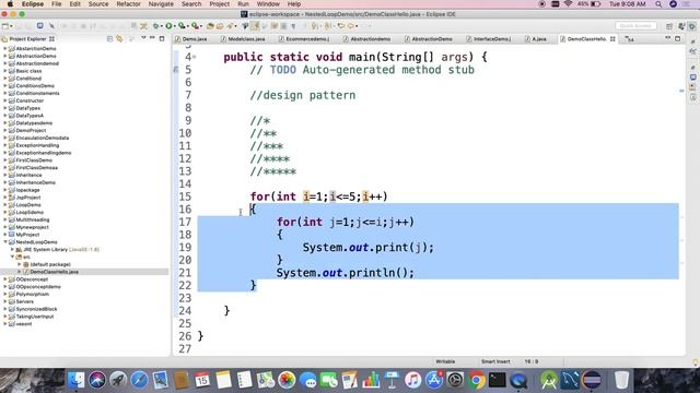 Nestedloop|innerloop and for each loop java all loops