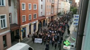 Протесты в Польше (2).Город Легница.